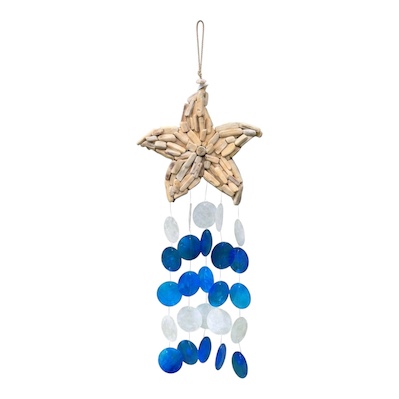 Star Driftwood Shell Hanging